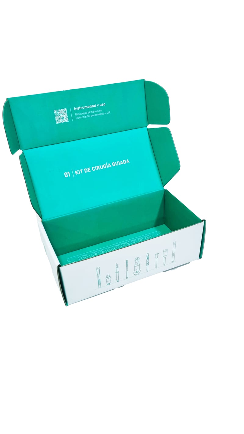 Mailer verde azulado con impresión a medida para ecommerce, fabricado por Sellerpack