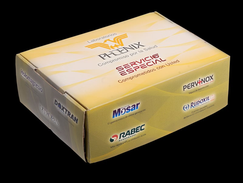 Caja amarilla Phoenix