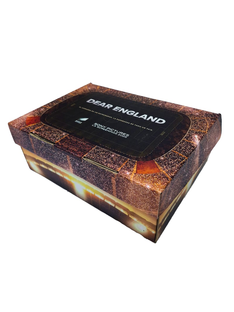 Caja Noblex Selección Argentina celeste y blanca.